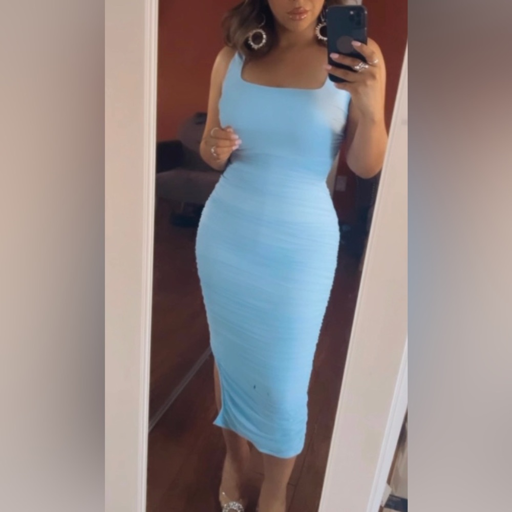 Cinderella Blue Cute dress-$25